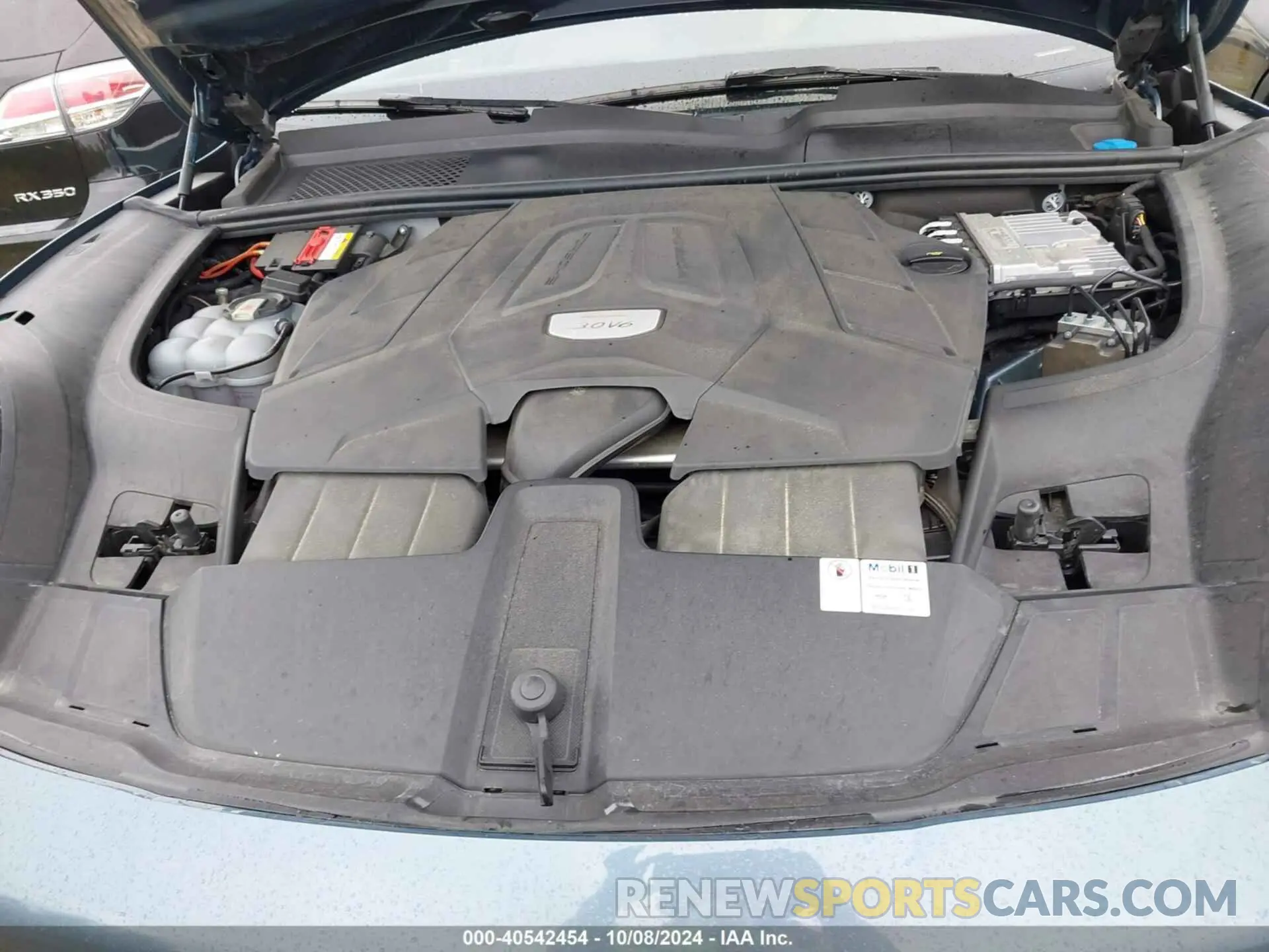 10 fotografías del automóvil dañado WP1AA2AY8LDA00891 PORSCHE CAYENNE 2020