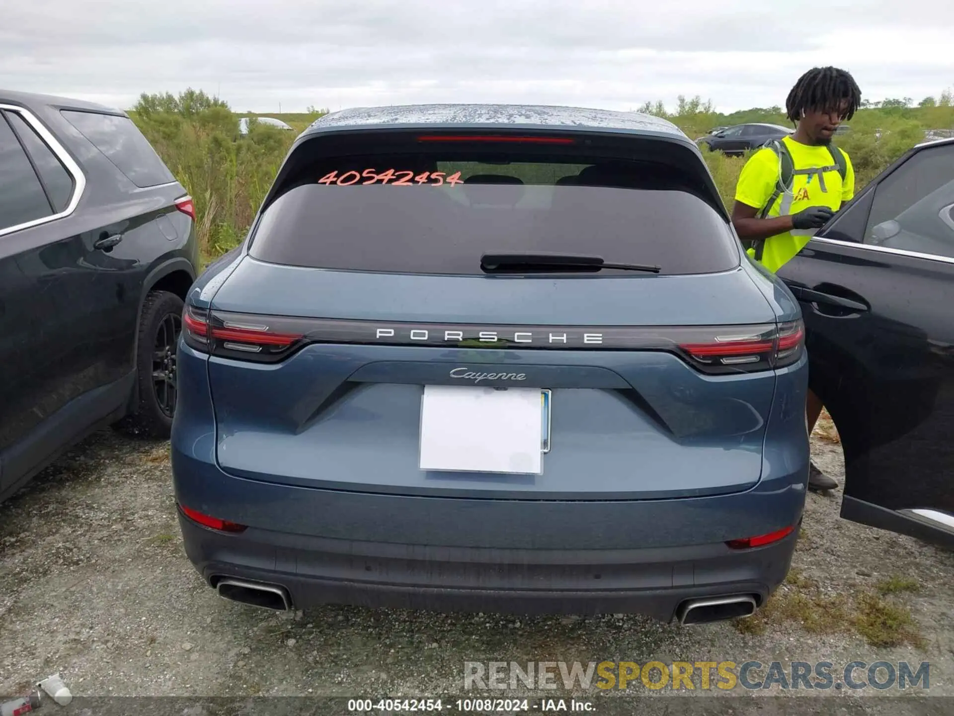 16 fotografías del automóvil dañado WP1AA2AY8LDA00891 PORSCHE CAYENNE 2020