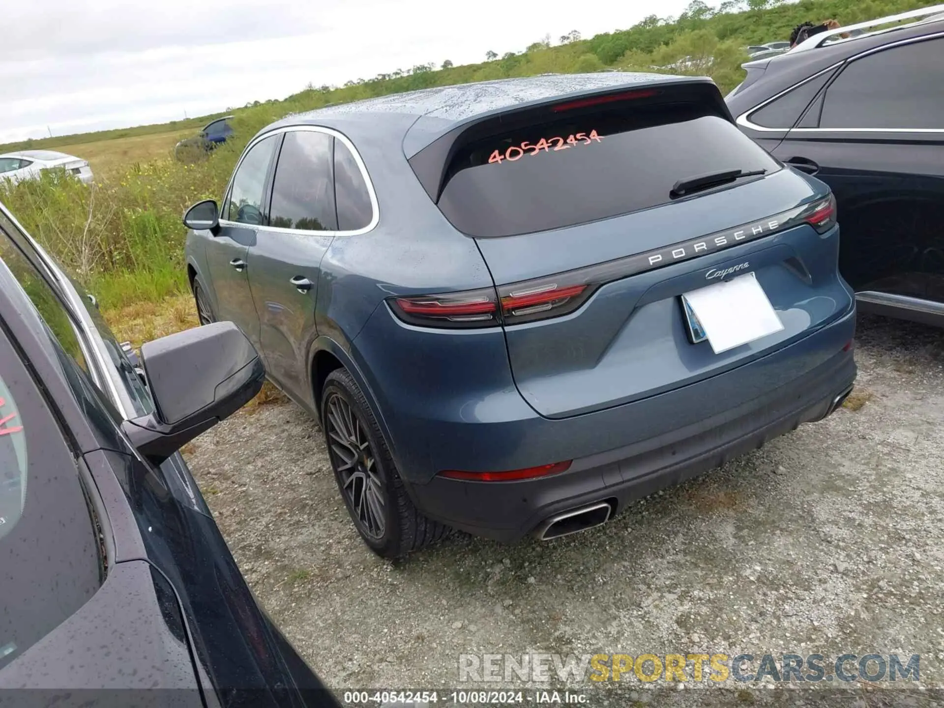 3 fotografías del automóvil dañado WP1AA2AY8LDA00891 PORSCHE CAYENNE 2020