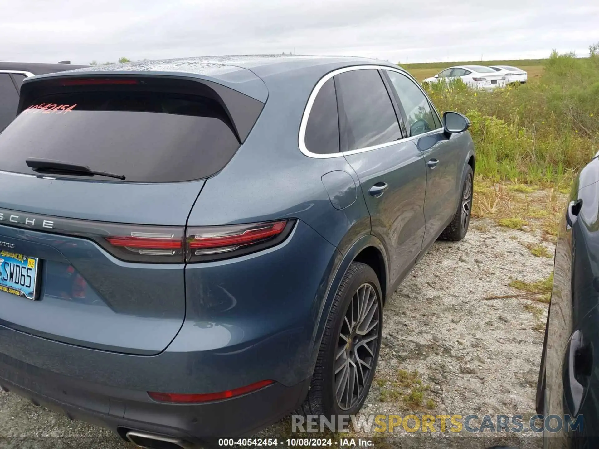 4 fotografías del automóvil dañado WP1AA2AY8LDA00891 PORSCHE CAYENNE 2020