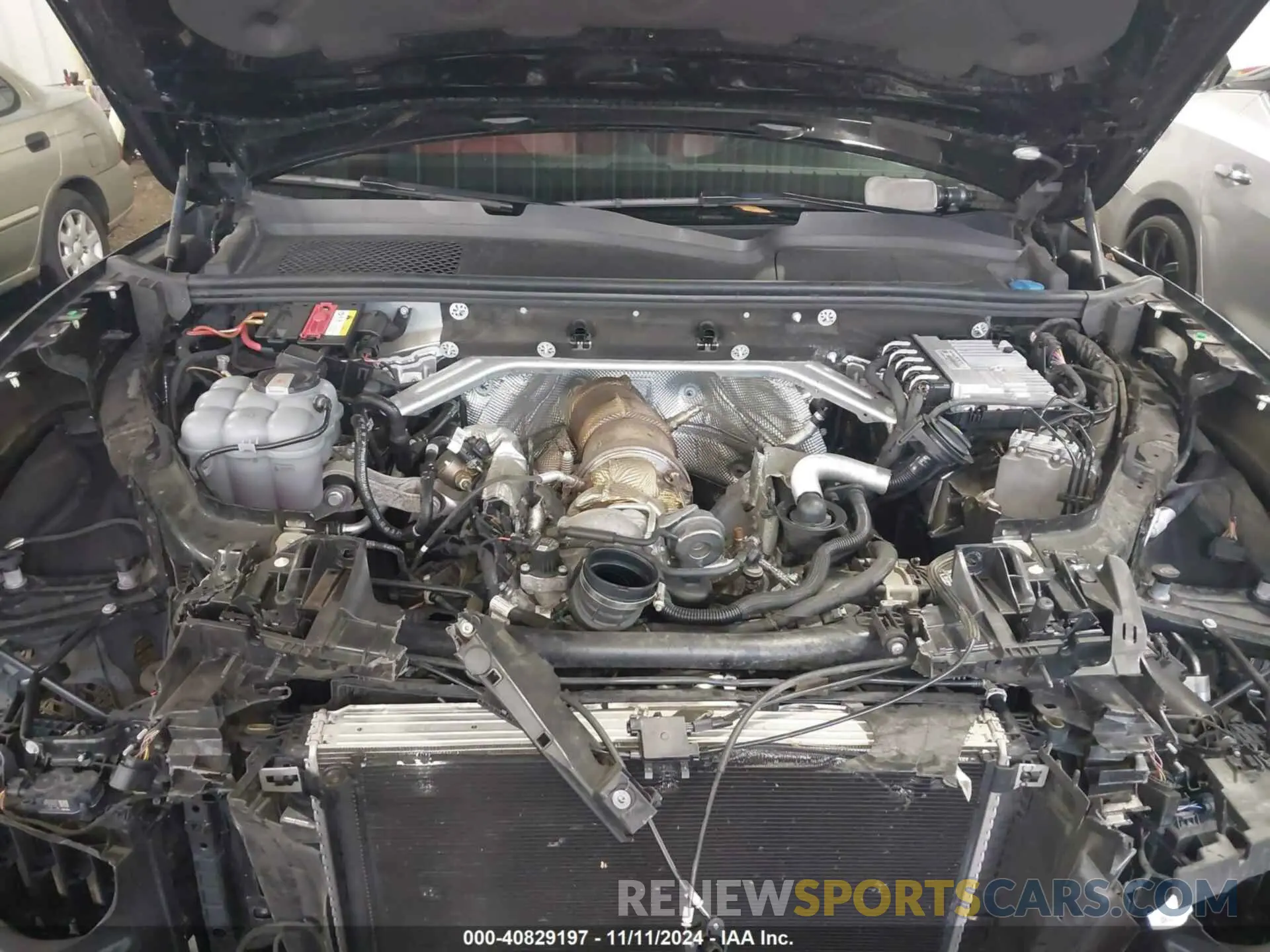 10 fotografías del automóvil dañado WP1AA2AY8LDA06206 PORSCHE CAYENNE 2020
