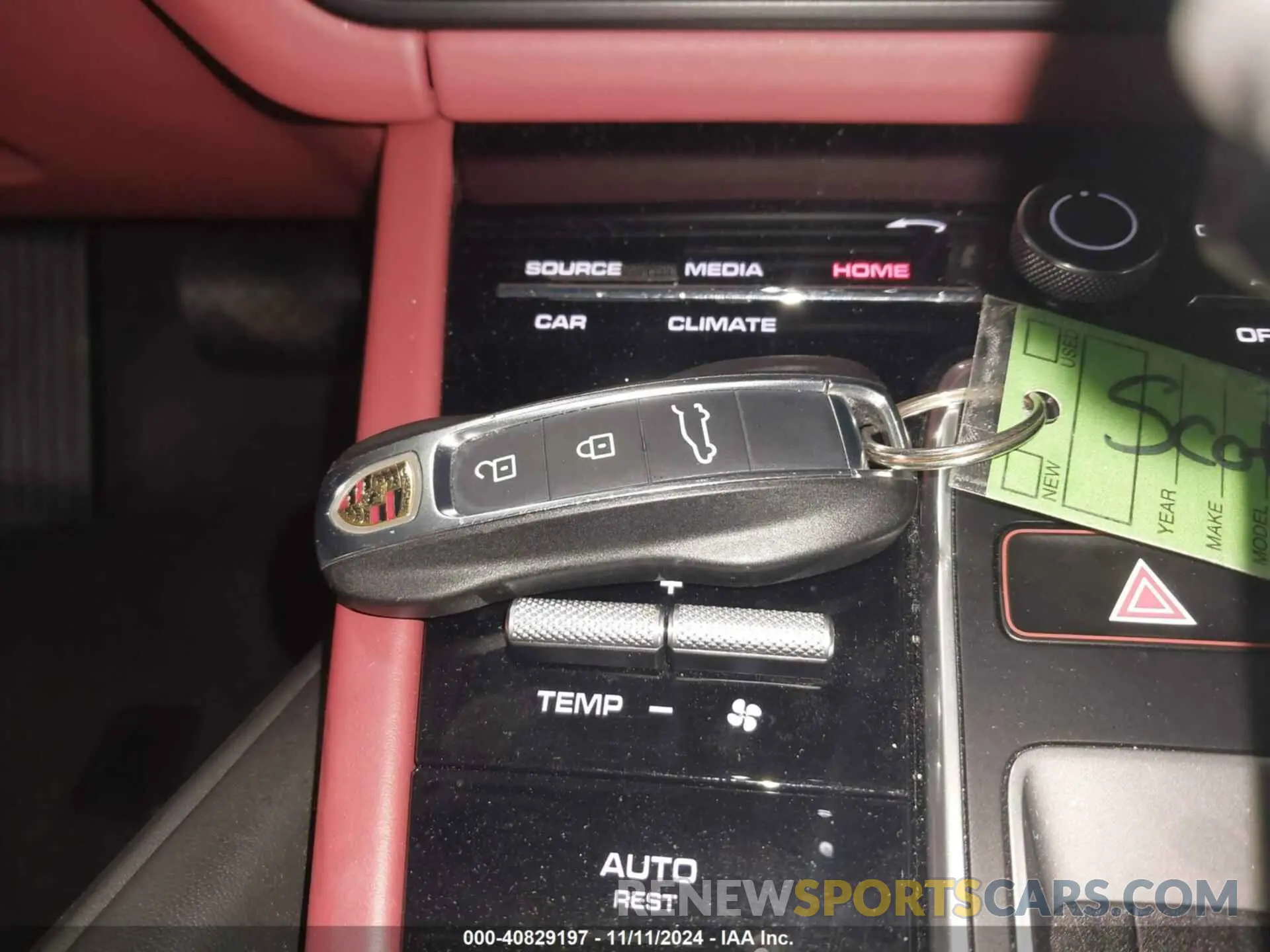 11 fotografías del automóvil dañado WP1AA2AY8LDA06206 PORSCHE CAYENNE 2020