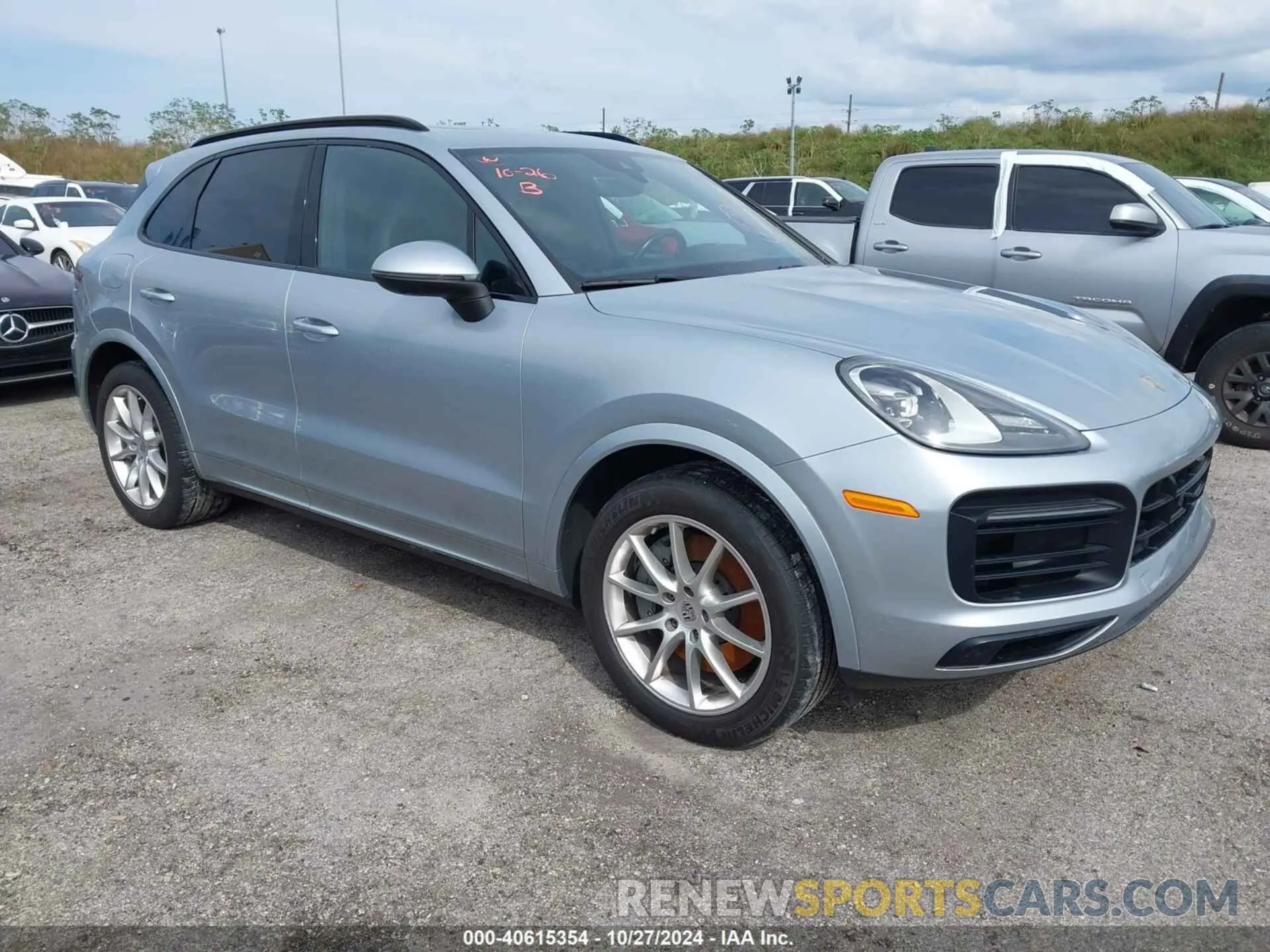 1 fotografías del automóvil dañado WP1AB2AY6LDA29058 PORSCHE CAYENNE 2020