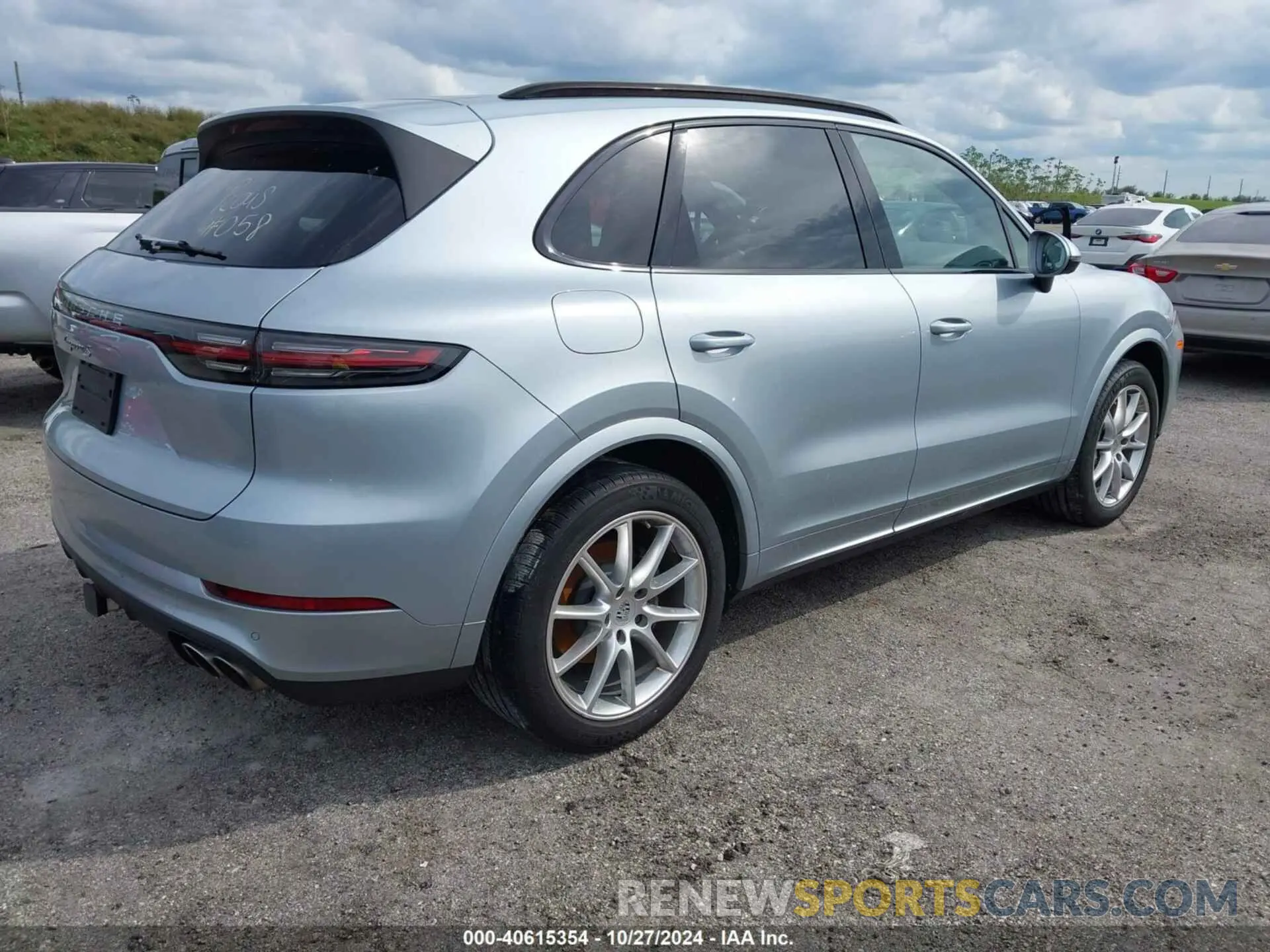 4 fotografías del automóvil dañado WP1AB2AY6LDA29058 PORSCHE CAYENNE 2020