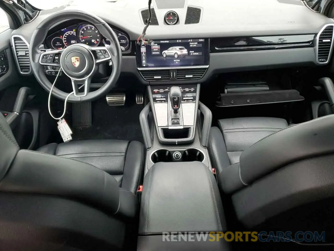 8 fotografías del automóvil dañado WP1AB2AY8LDA27666 PORSCHE CAYENNE 2020
