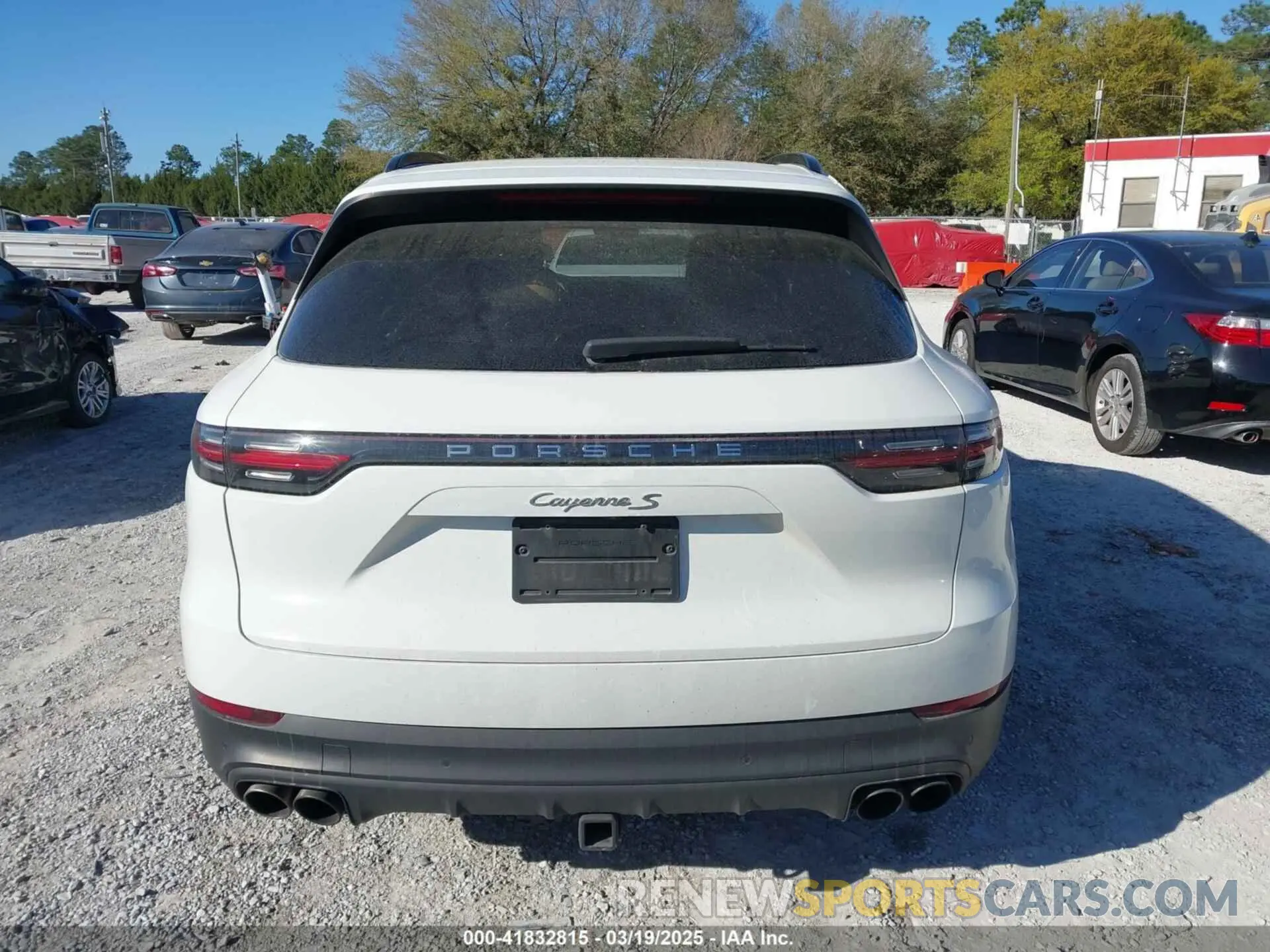 16 fotografías del automóvil dañado WP1AB2AY9LDA28759 PORSCHE CAYENNE 2020