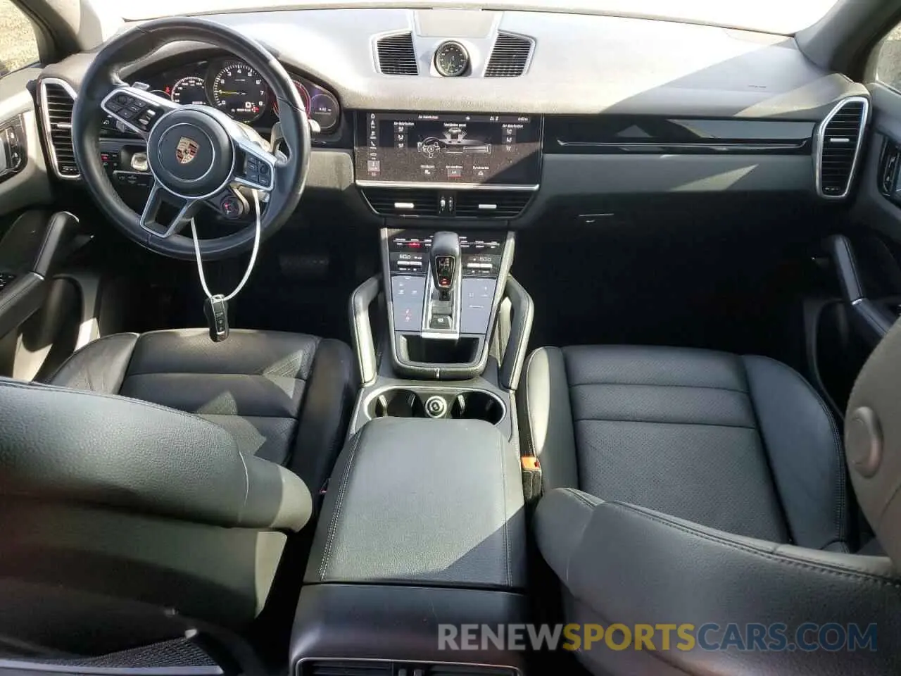 8 fotografías del automóvil dañado WP1AE2AY8LDA22202 PORSCHE CAYENNE 2020