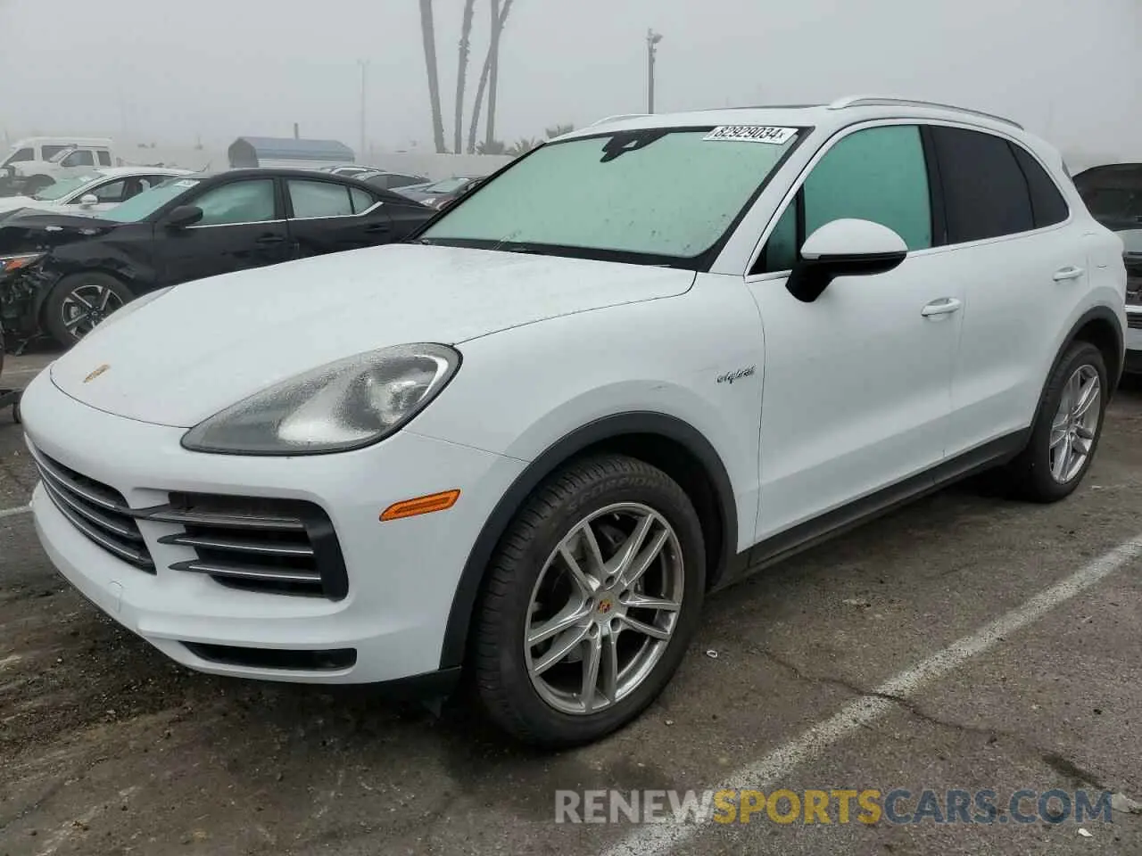 1 fotografías del automóvil dañado WP1AE2AYXLDA23108 PORSCHE CAYENNE 2020