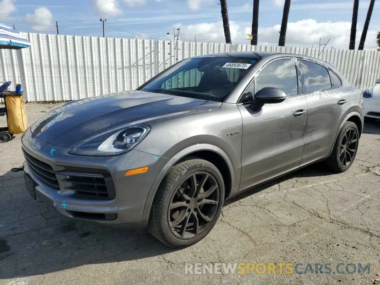 1 fotografías del automóvil dañado WP1BE2AY3LDA55144 PORSCHE CAYENNE 2020