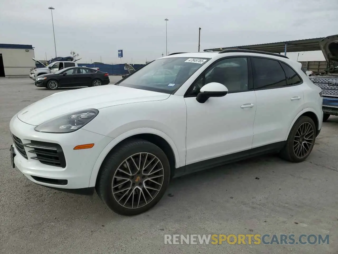 1 fotografías del automóvil dañado WP1AA2AY0MDA03642 PORSCHE CAYENNE 2021