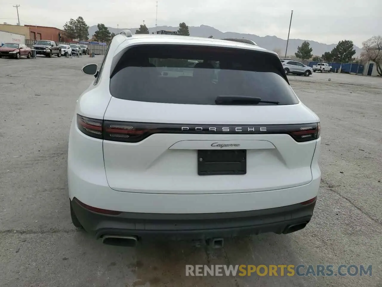 6 fotografías del automóvil dañado WP1AA2AY0MDA03642 PORSCHE CAYENNE 2021