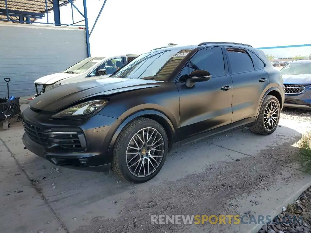 1 fotografías del automóvil dañado WP1AA2AY0MDA05827 PORSCHE CAYENNE 2021