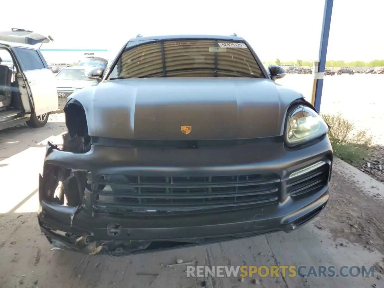 5 fotografías del automóvil dañado WP1AA2AY0MDA05827 PORSCHE CAYENNE 2021