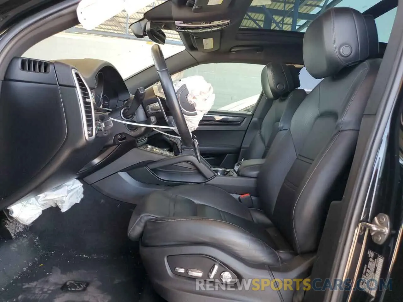 7 fotografías del automóvil dañado WP1AA2AY0MDA05827 PORSCHE CAYENNE 2021