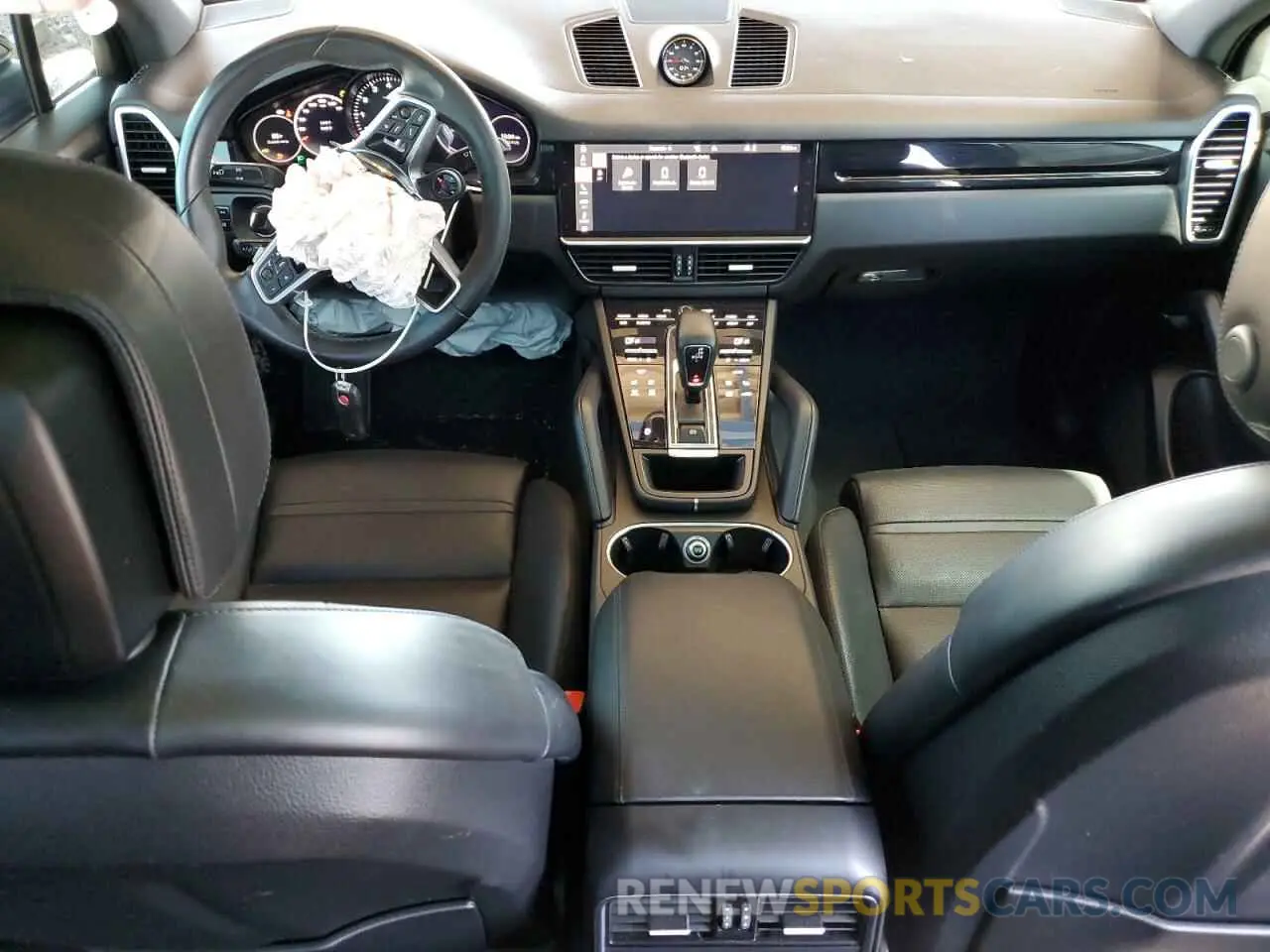 8 fotografías del automóvil dañado WP1AA2AY0MDA05827 PORSCHE CAYENNE 2021