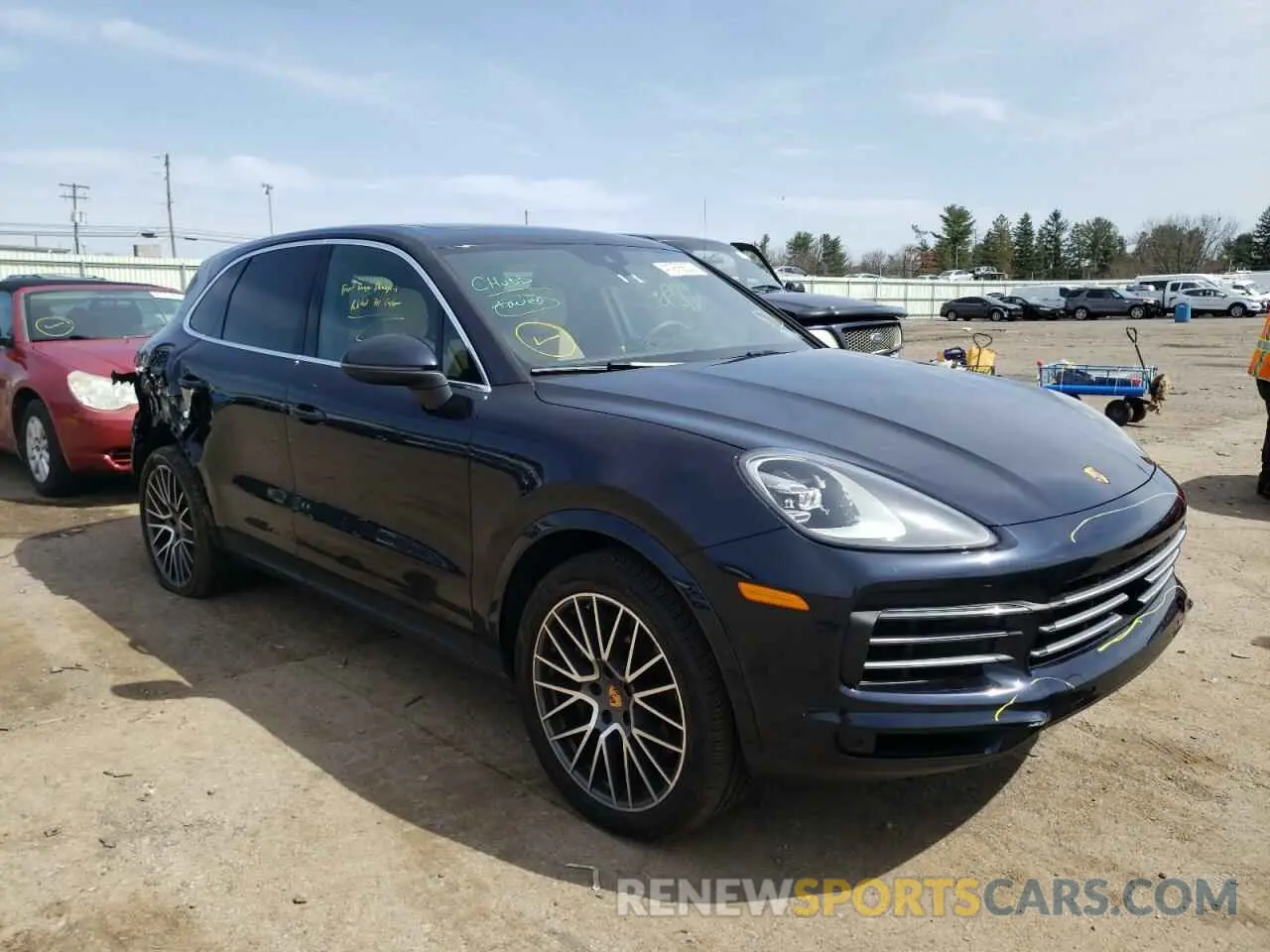 1 fotografías del automóvil dañado WP1AA2AY1MDA09417 PORSCHE CAYENNE 2021