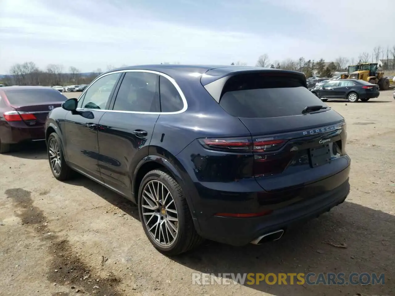 3 fotografías del automóvil dañado WP1AA2AY1MDA09417 PORSCHE CAYENNE 2021