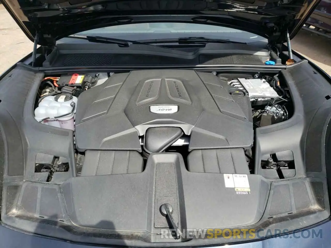 7 fotografías del automóvil dañado WP1AA2AY1MDA09417 PORSCHE CAYENNE 2021