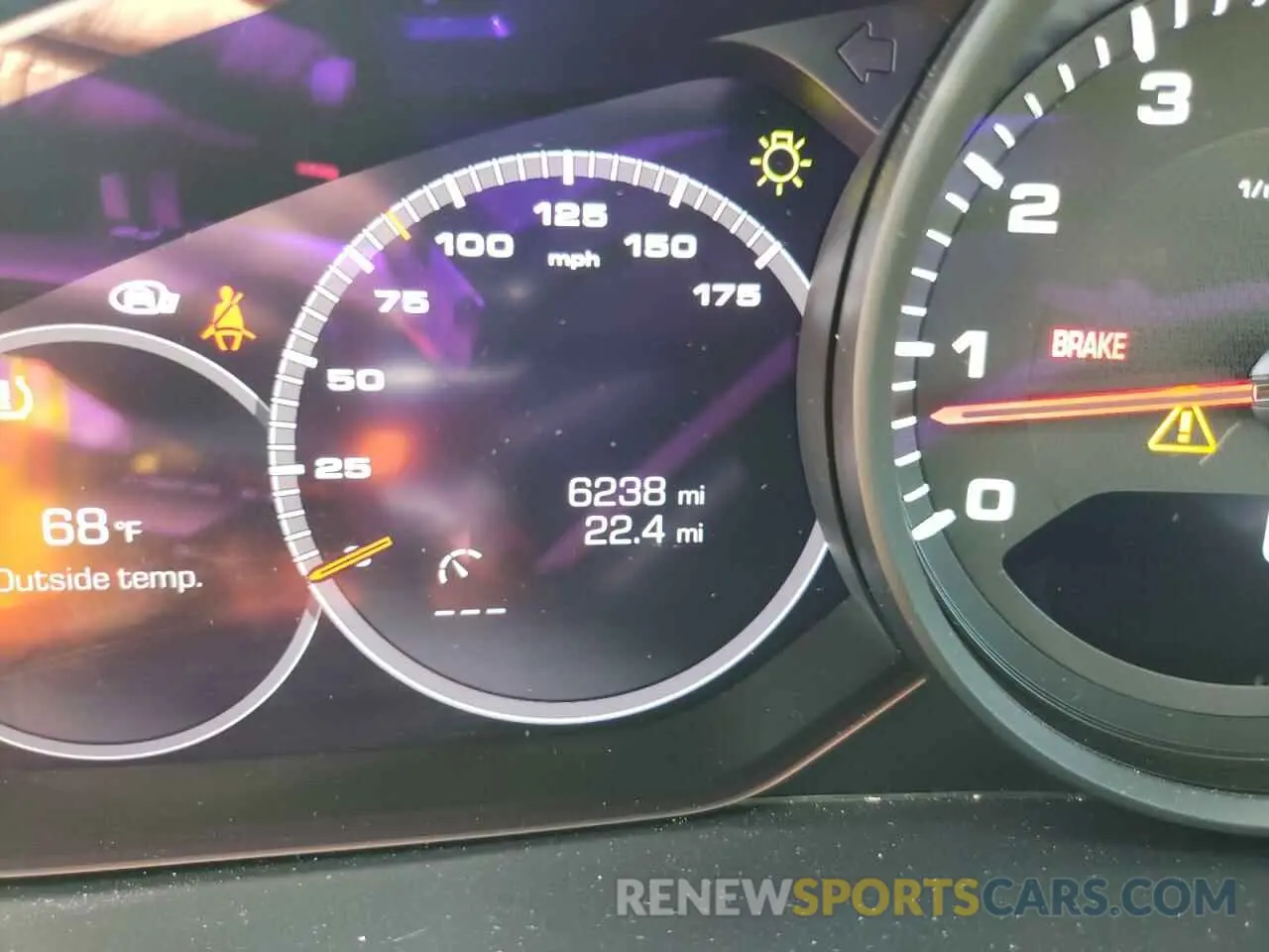 8 fotografías del automóvil dañado WP1AA2AY1MDA09417 PORSCHE CAYENNE 2021