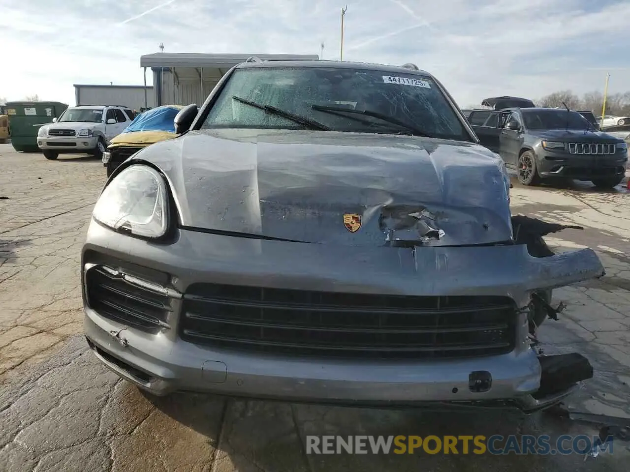 5 fotografías del automóvil dañado WP1AA2AY2MDA01617 PORSCHE CAYENNE 2021