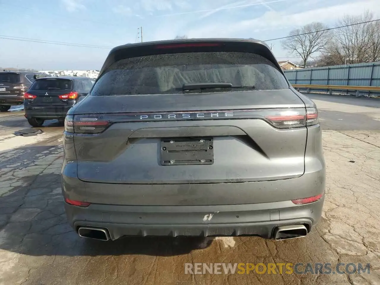 6 fotografías del automóvil dañado WP1AA2AY2MDA01617 PORSCHE CAYENNE 2021