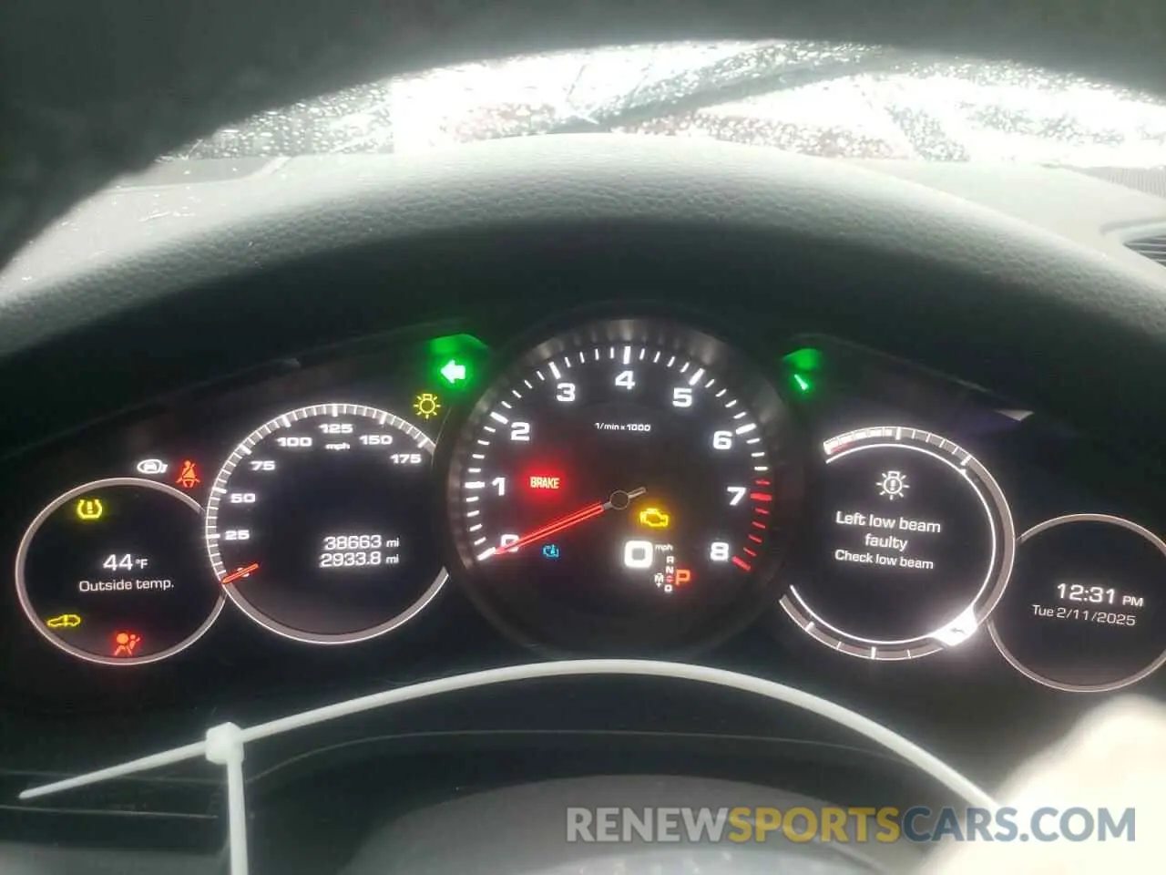 9 fotografías del automóvil dañado WP1AA2AY2MDA01617 PORSCHE CAYENNE 2021