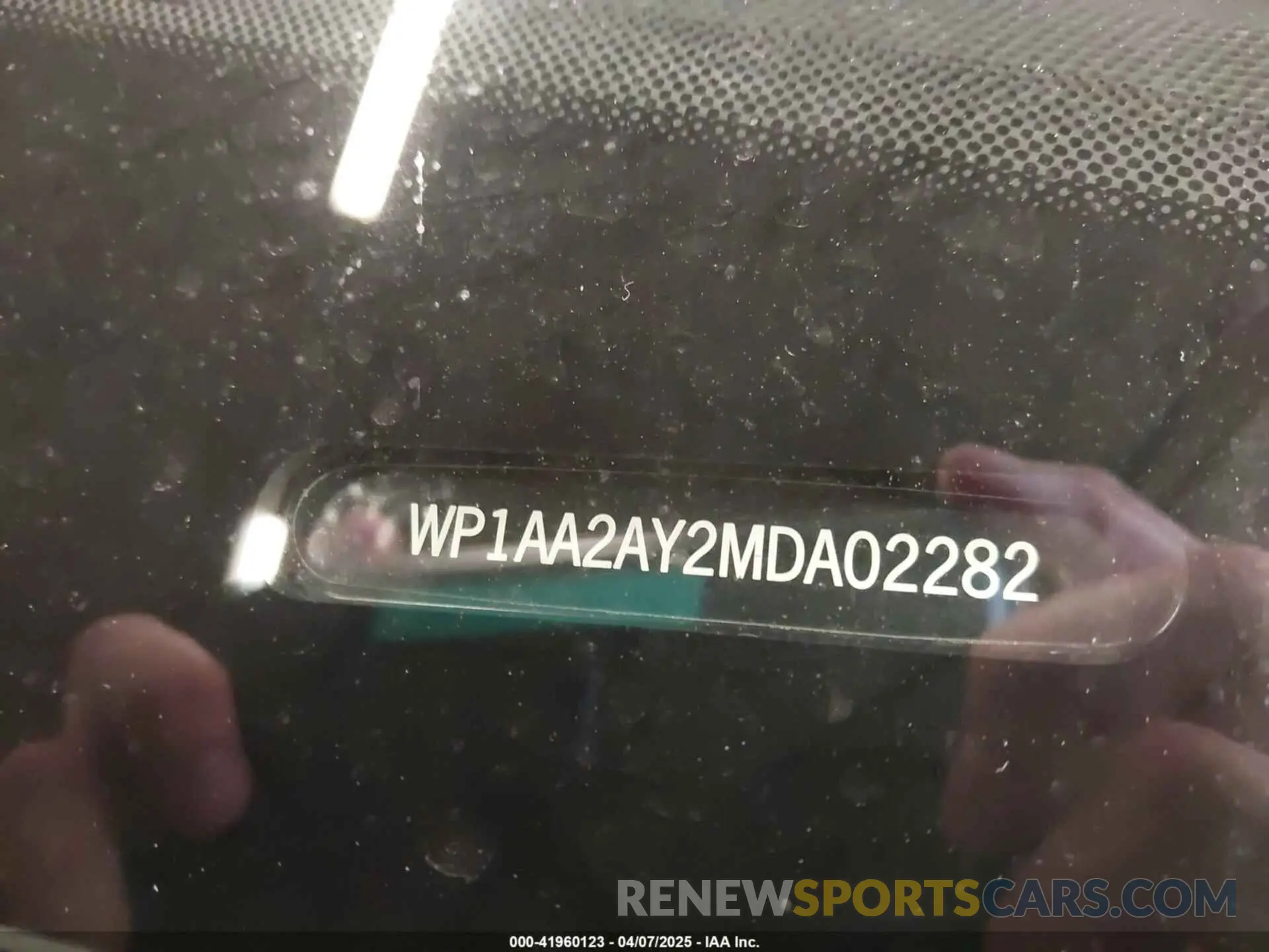 9 fotografías del automóvil dañado WP1AA2AY2MDA02282 PORSCHE CAYENNE 2021