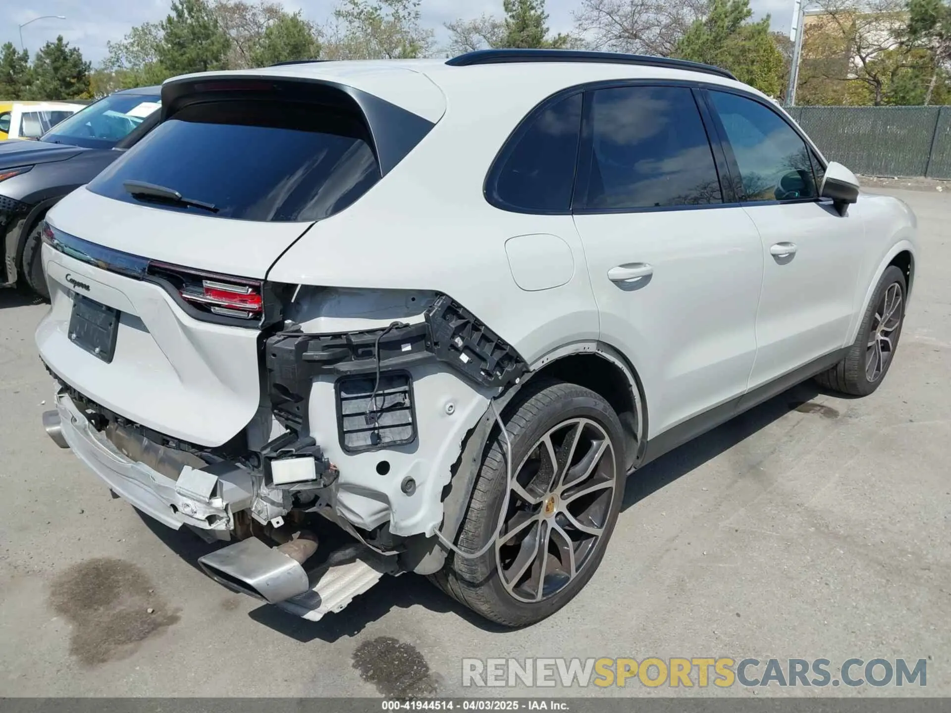 18 fotografías del automóvil dañado WP1AA2AY2MDA02749 PORSCHE CAYENNE 2021