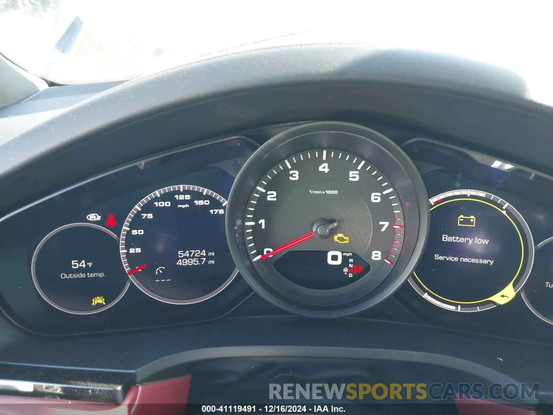 7 fotografías del automóvil dañado WP1AA2AY2MDA03657 PORSCHE CAYENNE 2021