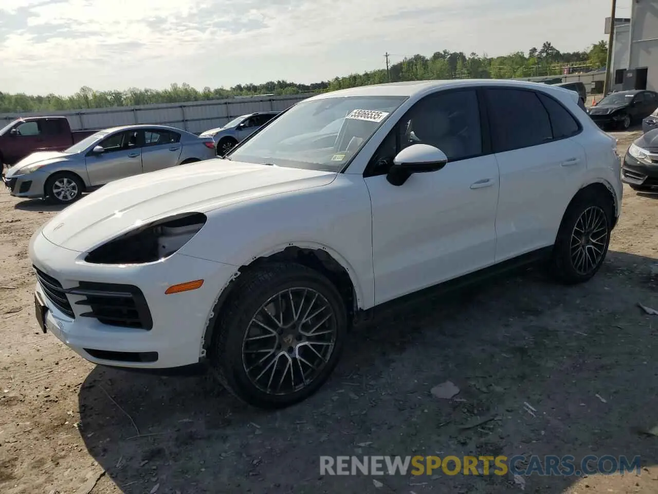 1 fotografías del automóvil dañado WP1AA2AY2MDA04727 PORSCHE CAYENNE 2021