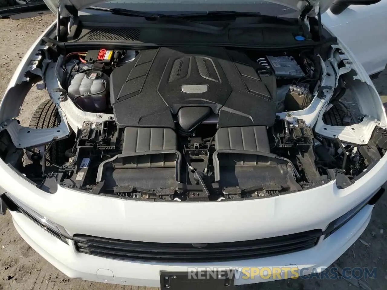 12 fotografías del automóvil dañado WP1AA2AY2MDA04727 PORSCHE CAYENNE 2021