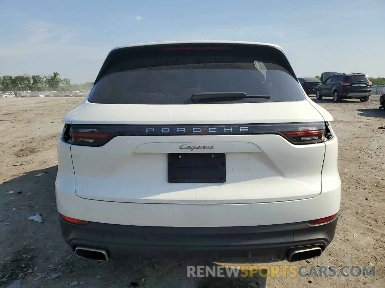 6 fotografías del automóvil dañado WP1AA2AY2MDA04727 PORSCHE CAYENNE 2021