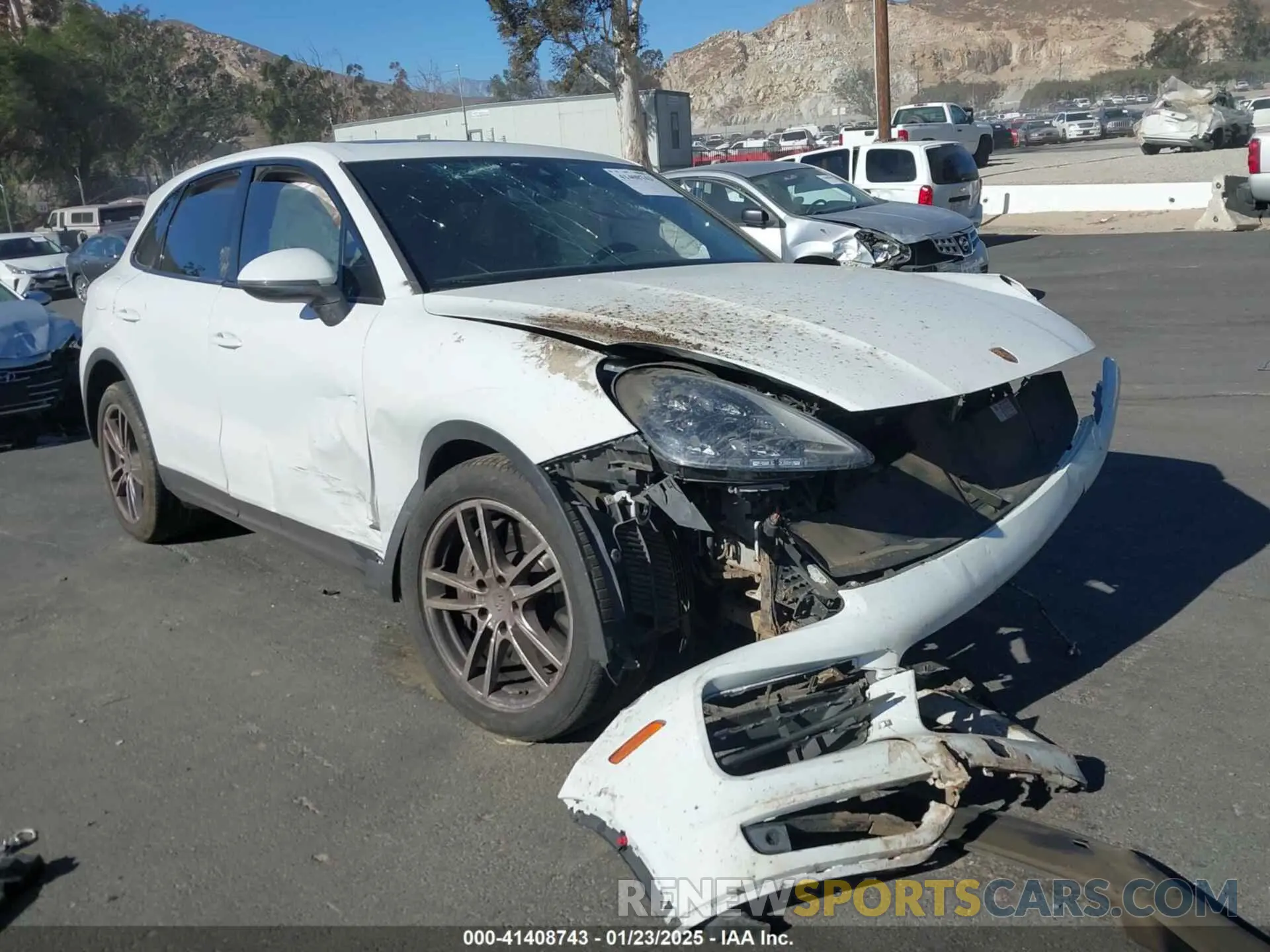 1 fotografías del automóvil dañado WP1AA2AY2MDA07529 PORSCHE CAYENNE 2021