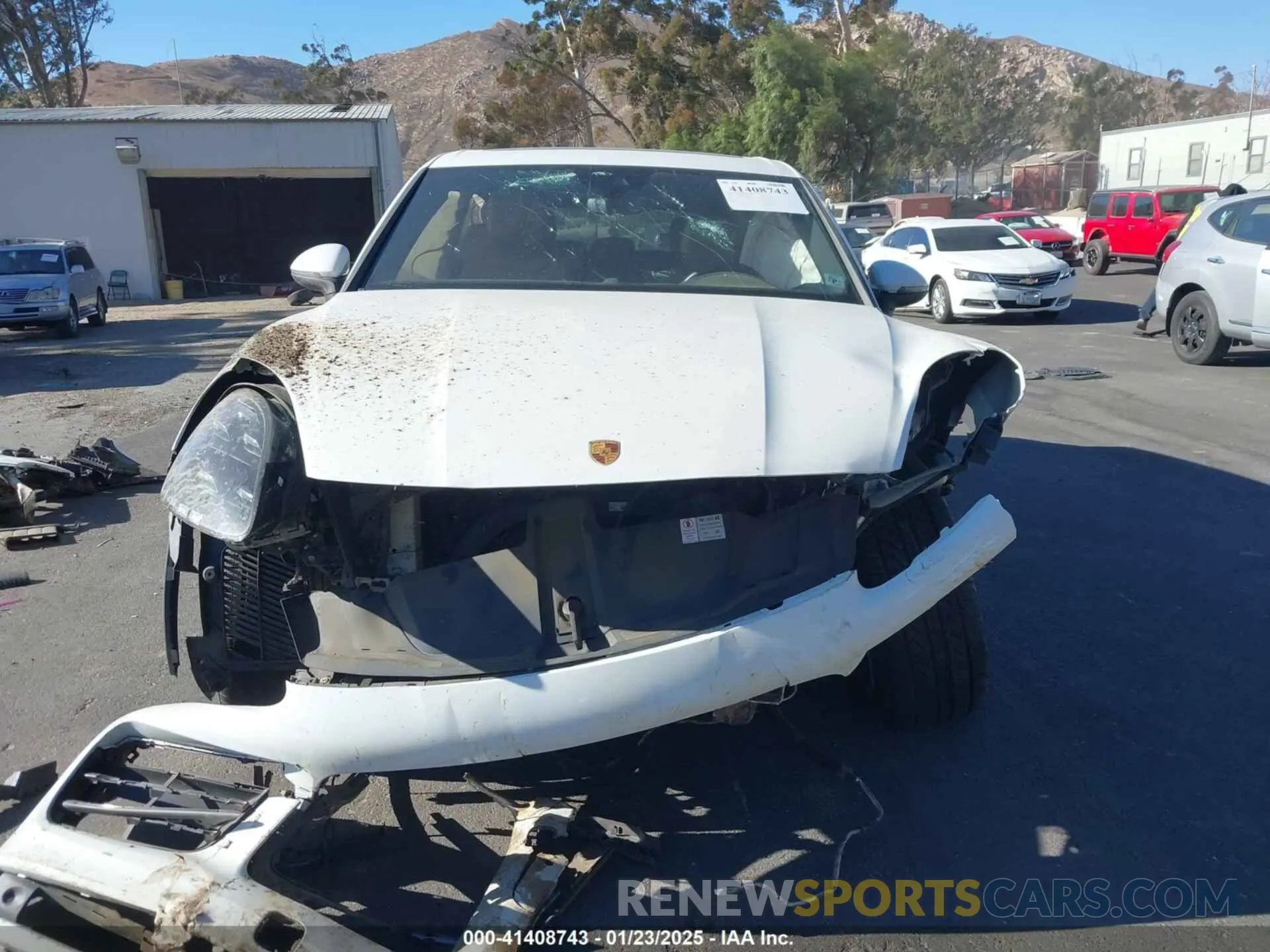 12 fotografías del automóvil dañado WP1AA2AY2MDA07529 PORSCHE CAYENNE 2021