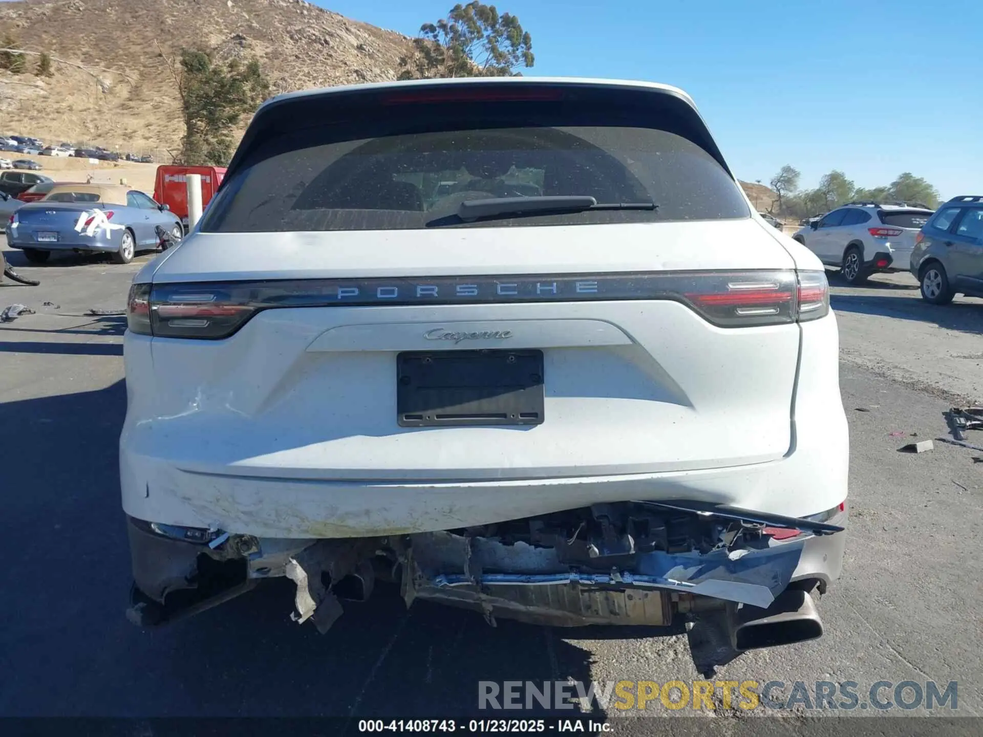 16 fotografías del automóvil dañado WP1AA2AY2MDA07529 PORSCHE CAYENNE 2021