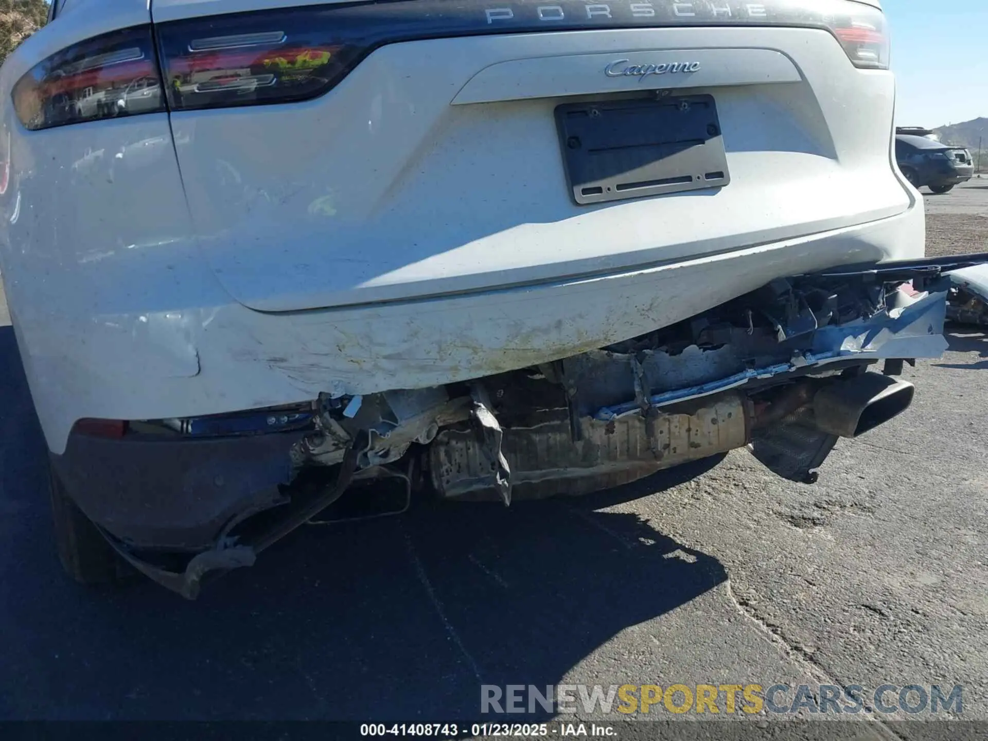 21 fotografías del automóvil dañado WP1AA2AY2MDA07529 PORSCHE CAYENNE 2021