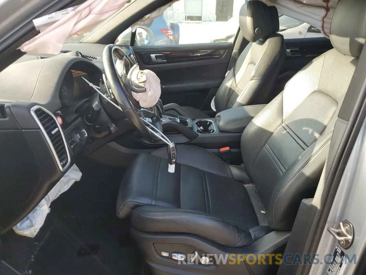 7 fotografías del automóvil dañado WP1AA2AY2MDA08115 PORSCHE CAYENNE 2021