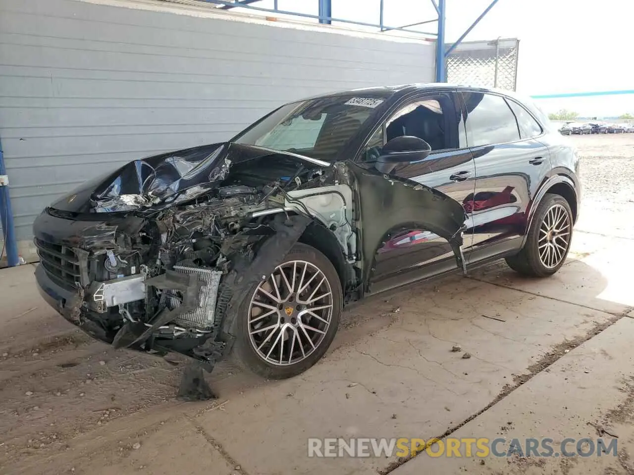 1 fotografías del automóvil dañado WP1AA2AY2MDA09149 PORSCHE CAYENNE 2021