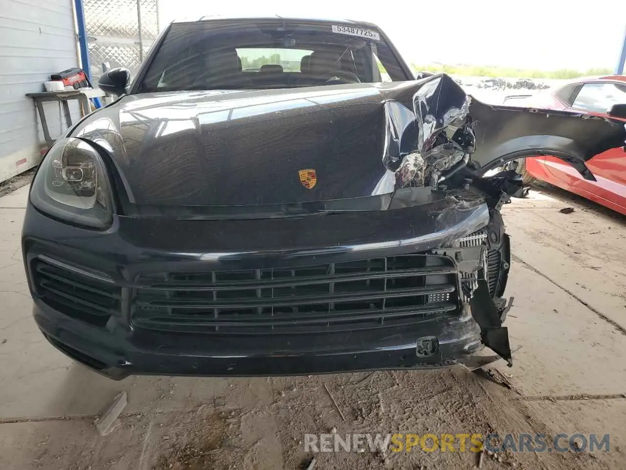 5 fotografías del automóvil dañado WP1AA2AY2MDA09149 PORSCHE CAYENNE 2021