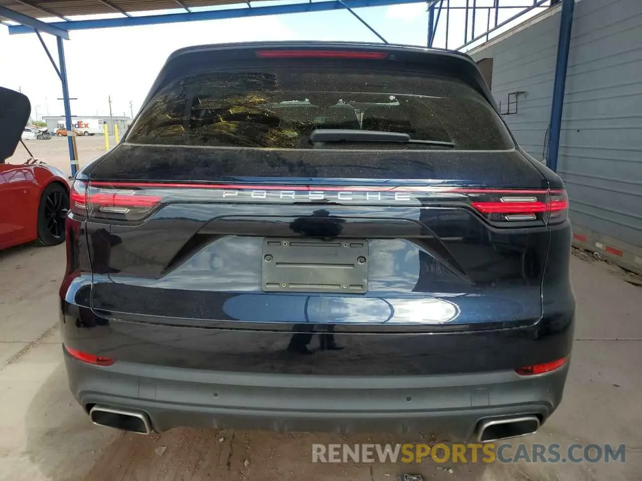 6 fotografías del automóvil dañado WP1AA2AY2MDA09149 PORSCHE CAYENNE 2021