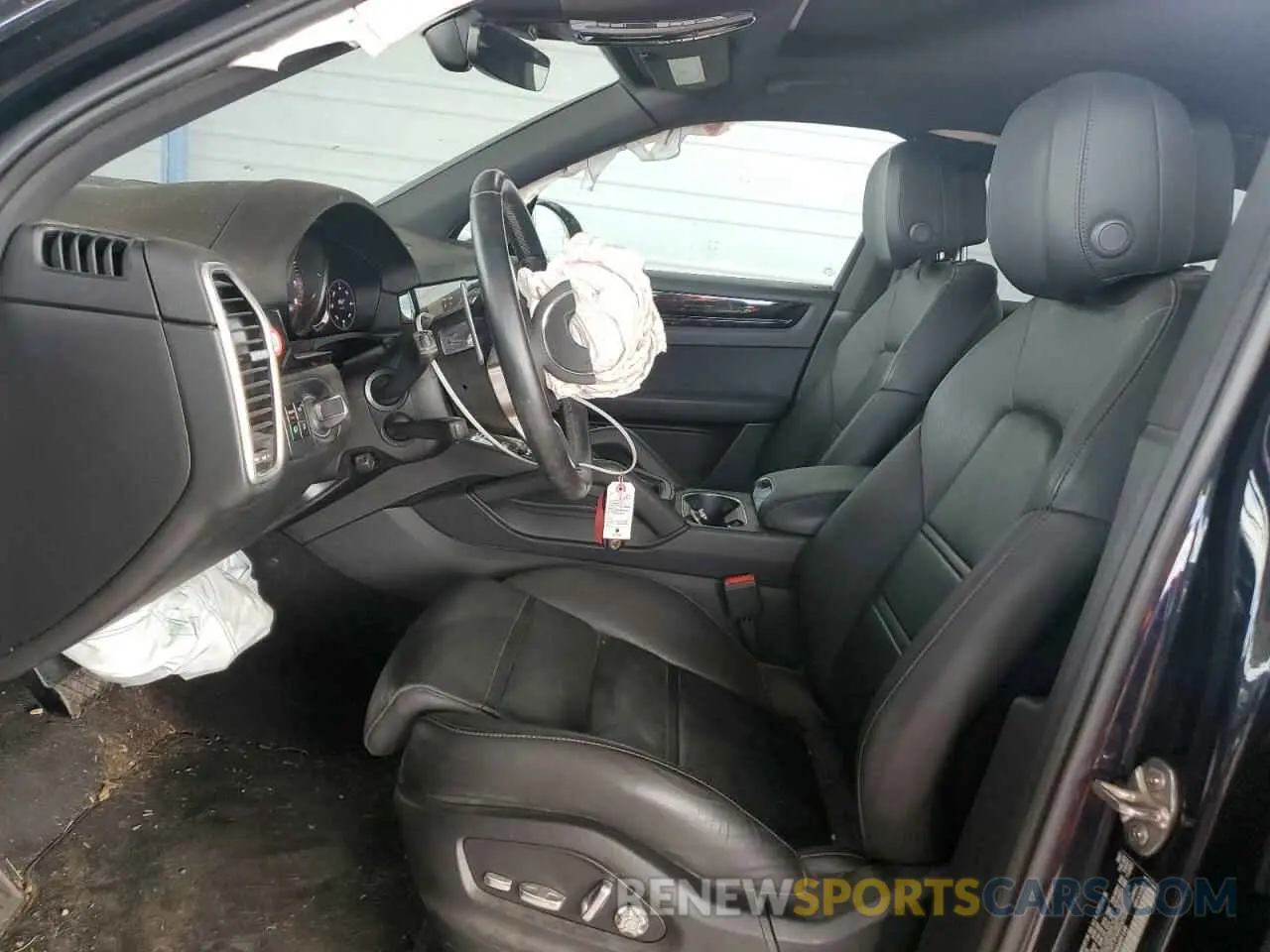 7 fotografías del automóvil dañado WP1AA2AY2MDA09149 PORSCHE CAYENNE 2021