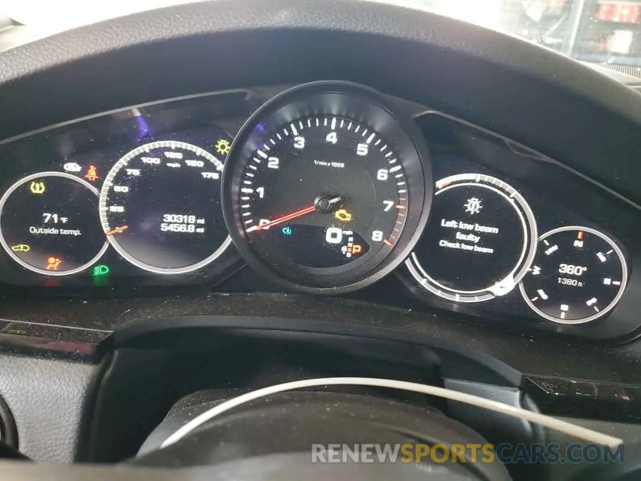 9 fotografías del automóvil dañado WP1AA2AY2MDA09149 PORSCHE CAYENNE 2021