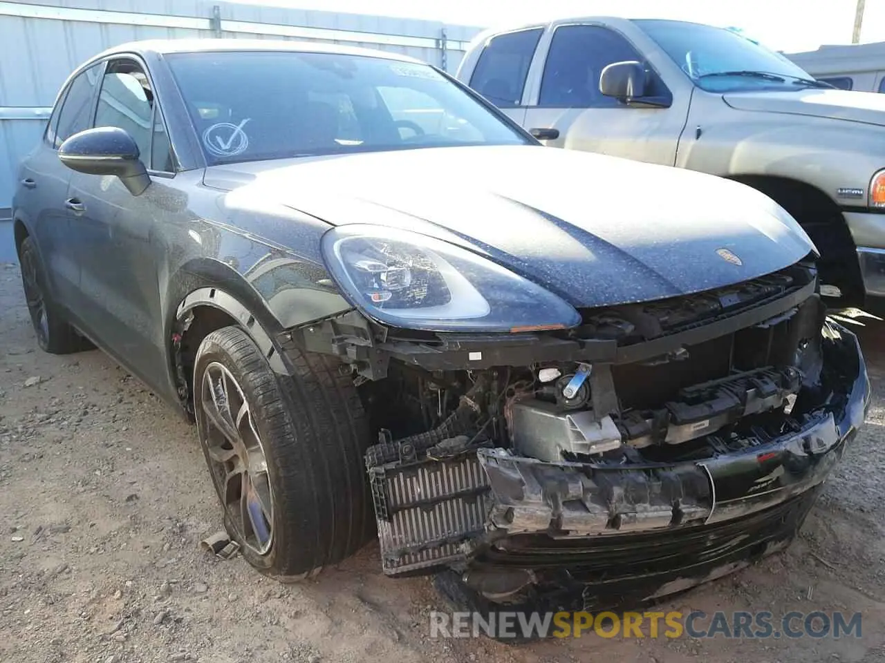 1 fotografías del automóvil dañado WP1AA2AY3MDA04753 PORSCHE CAYENNE 2021