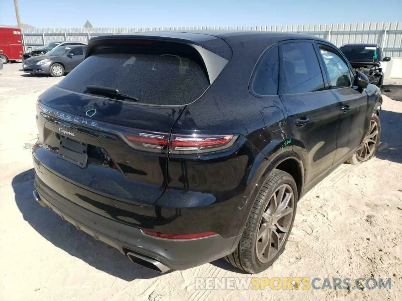 4 fotografías del automóvil dañado WP1AA2AY3MDA04753 PORSCHE CAYENNE 2021
