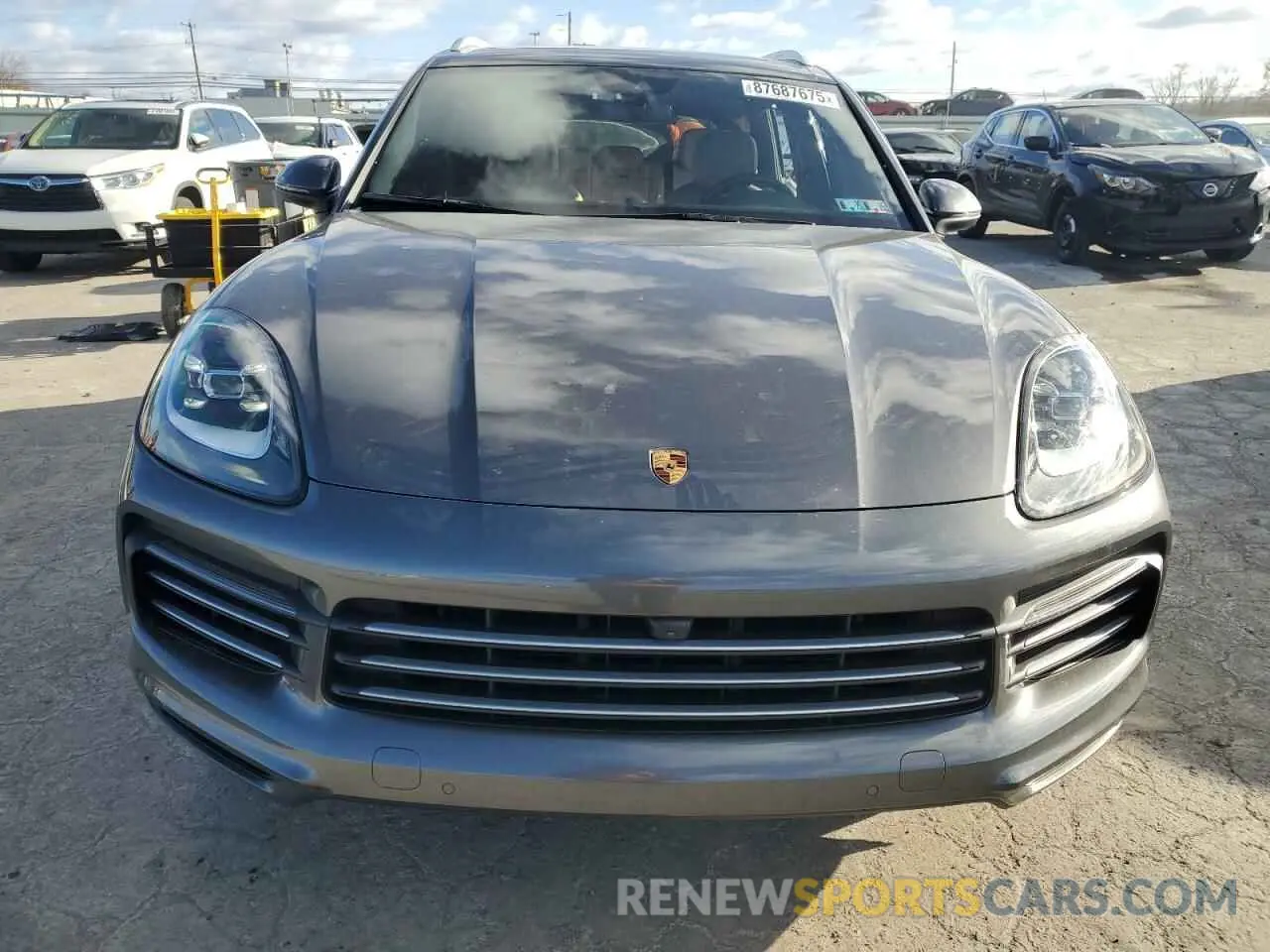 5 fotografías del automóvil dañado WP1AA2AY3MDA09161 PORSCHE CAYENNE 2021