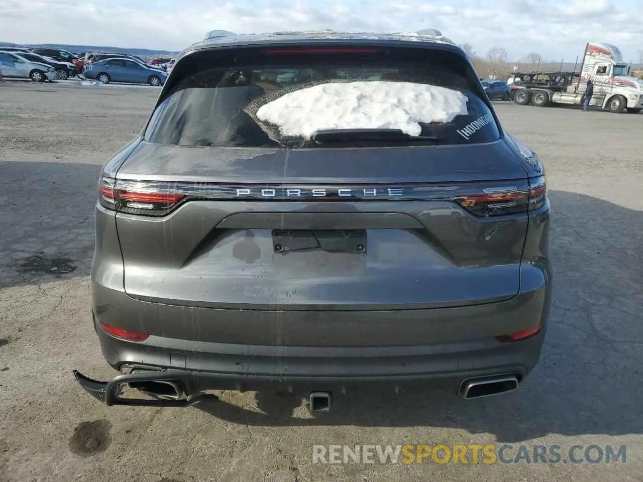 6 fotografías del automóvil dañado WP1AA2AY3MDA09161 PORSCHE CAYENNE 2021