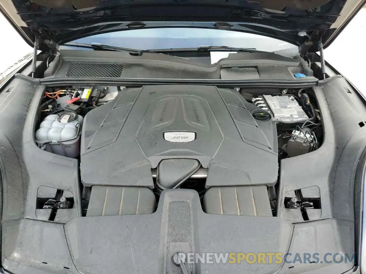 12 fotografías del automóvil dañado WP1AA2AY3MDA09676 PORSCHE CAYENNE 2021