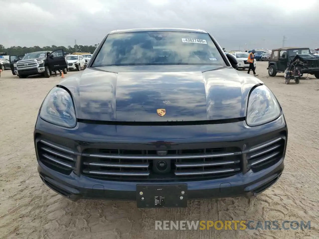 5 fotografías del automóvil dañado WP1AA2AY3MDA09676 PORSCHE CAYENNE 2021