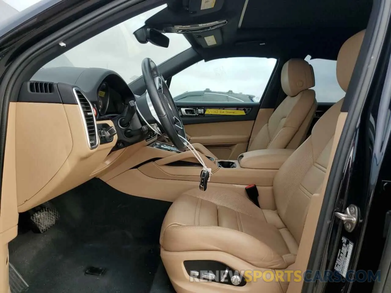 7 fotografías del automóvil dañado WP1AA2AY3MDA09676 PORSCHE CAYENNE 2021