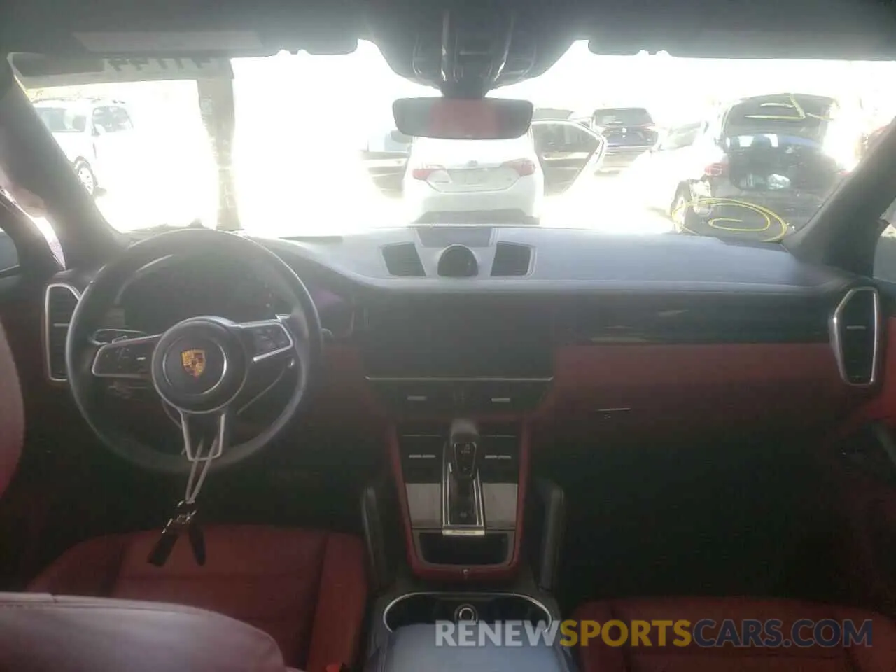 9 fotografías del automóvil dañado WP1AA2AY4MDA06088 PORSCHE CAYENNE 2021